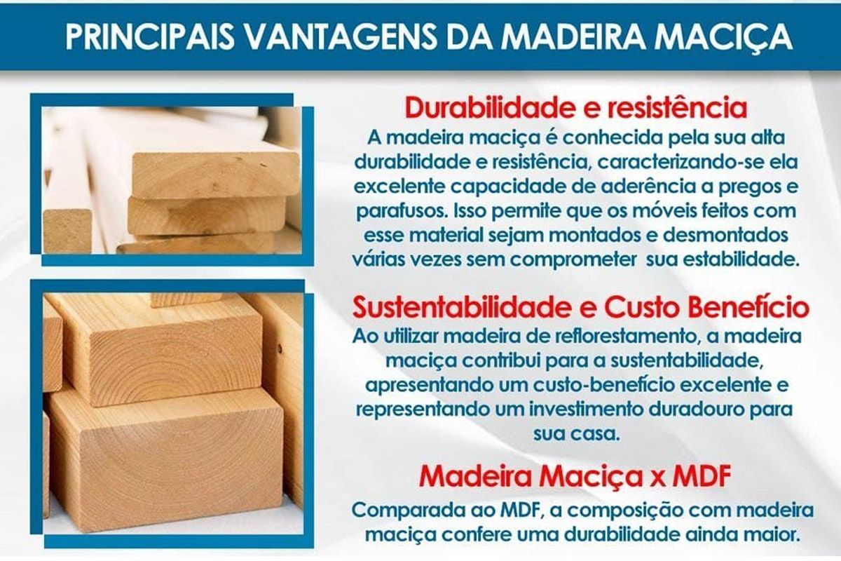 Sala Jantar Mesa Maldivas Tampo c/ Vidro Curvo 180cm+6 Cadeiras Pietá Madeira - Rufato
