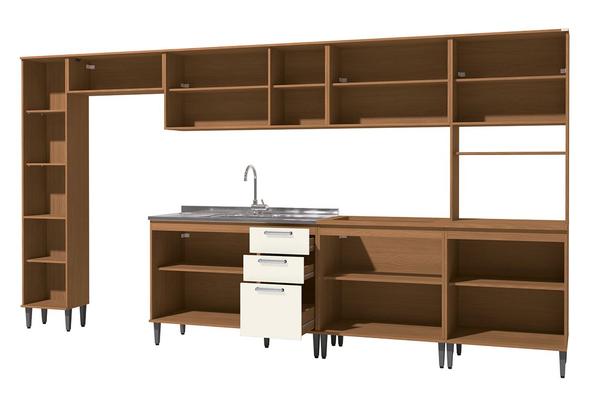 Cozinha Completa Kappesberg 8 Peças Linna C8P87