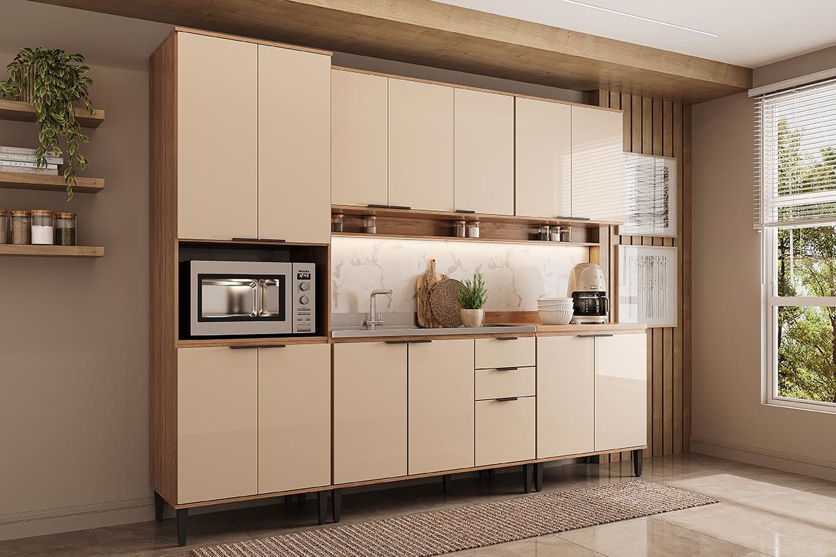 Cozinha Completa Carraro 5 Peças Alpha C5P129