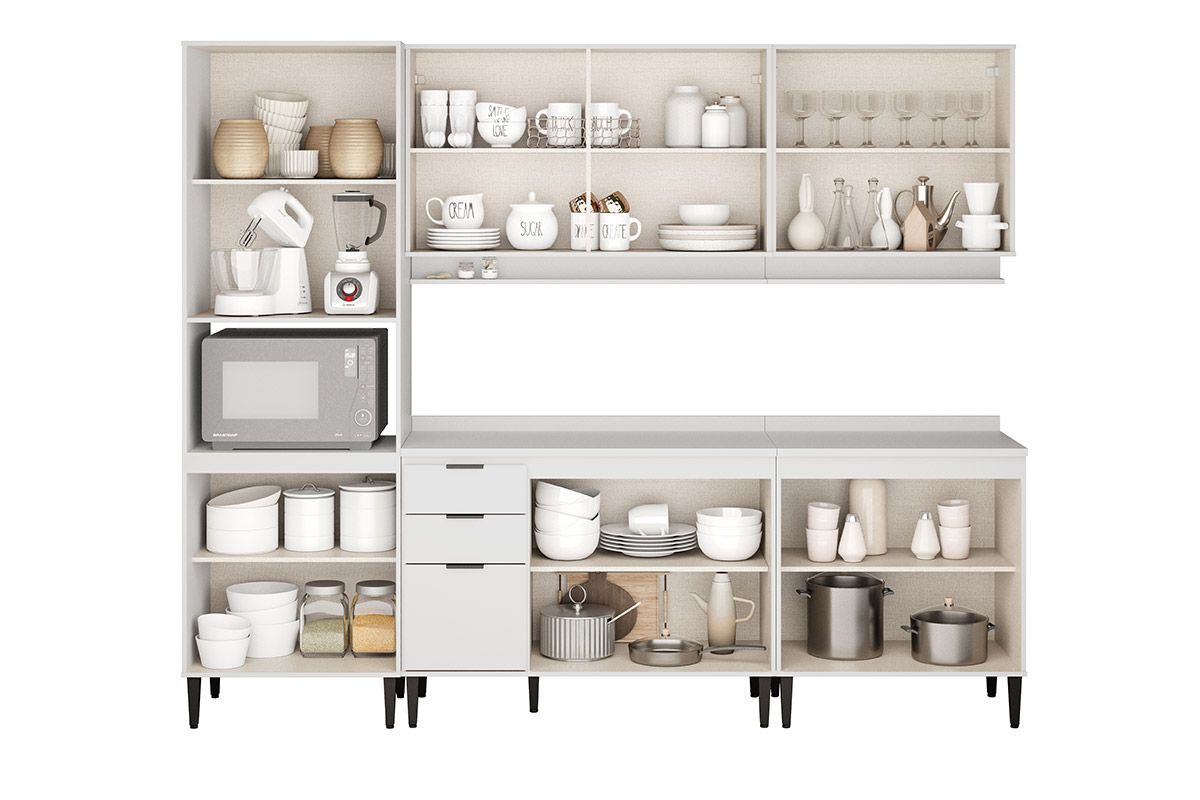 Cozinha Completa Carraro 5 Peças Alpha C5P131