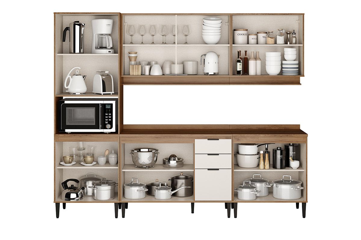 Cozinha Completa Carraro 5 Peças Alpha C5P131