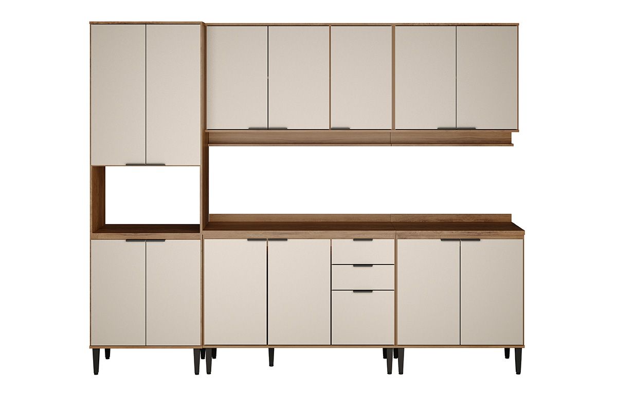 Cozinha Completa Carraro 5 Peças Alpha C5P131