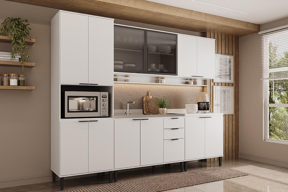 Cozinha Completa Carraro 5 Peças Alpha C5P132