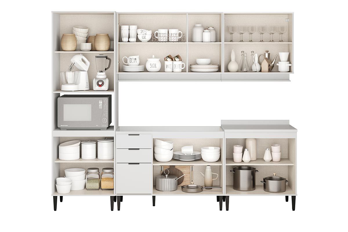 Cozinha Completa Carraro 5 Peças Alpha C5P132