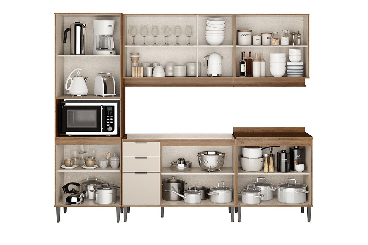 Cozinha Completa Carraro 5 Peças Alpha C5P132