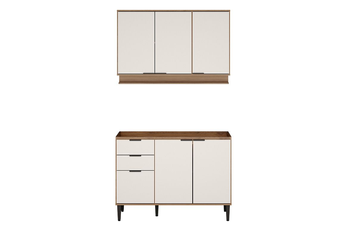 Cozinha Completa Carraro 2 Peças Alpha C2P51