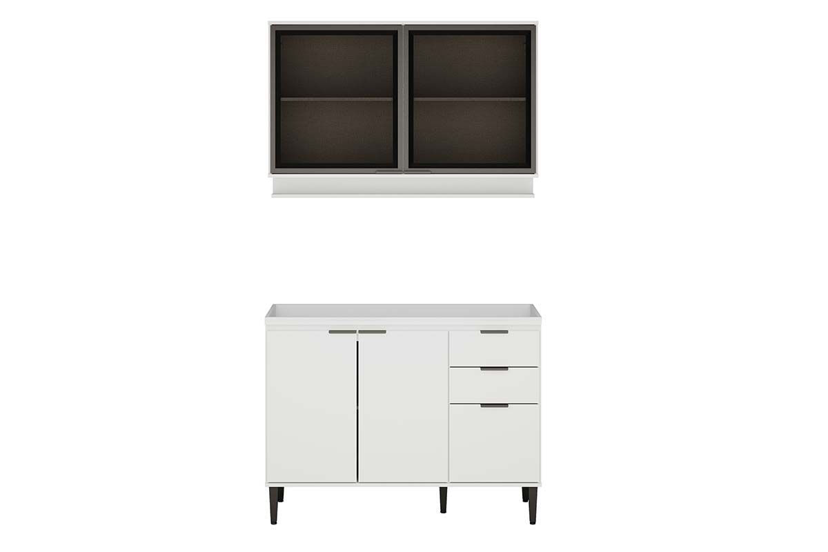 Cozinha Completa Carraro 2 Peças Alpha C2P54