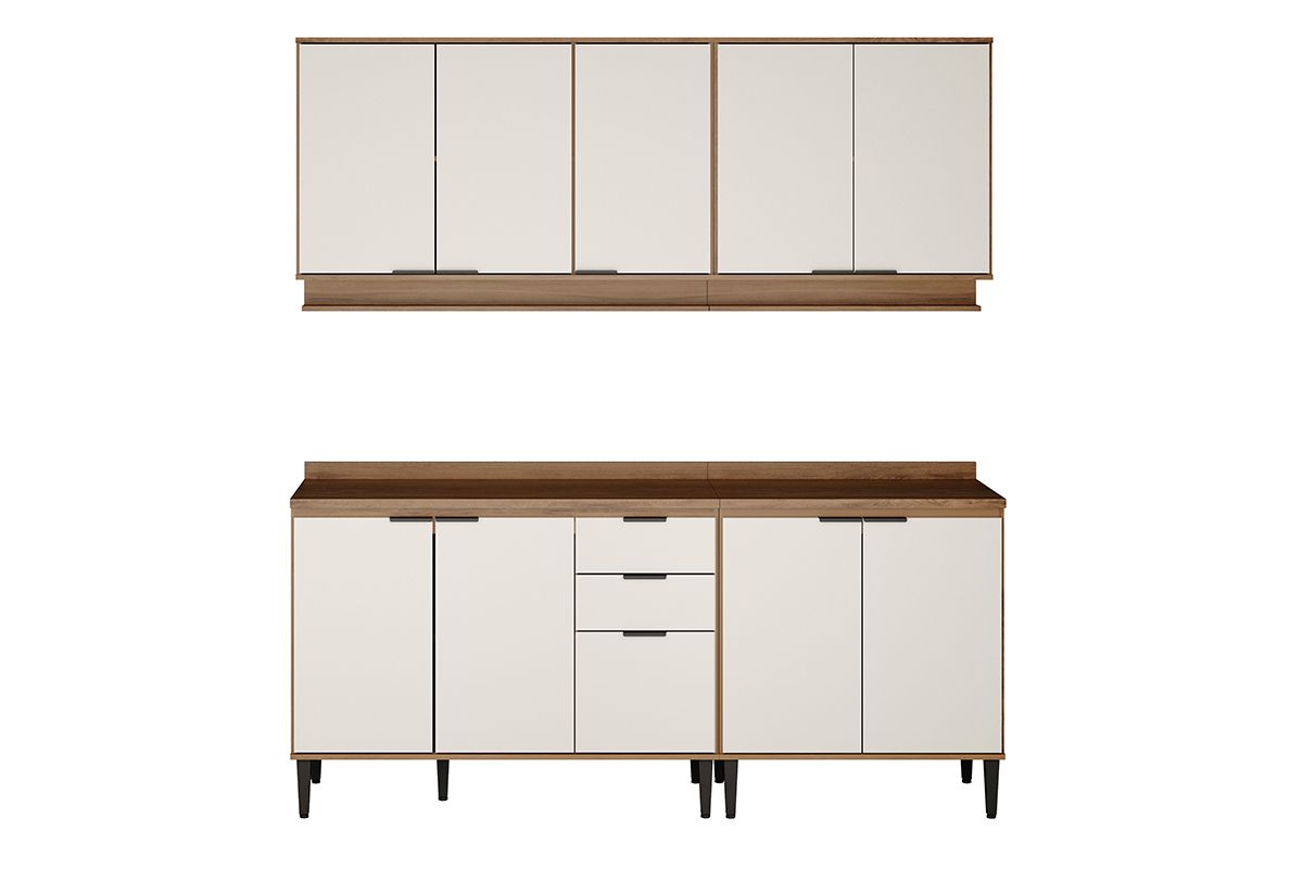 Cozinha Completa Carraro 4 Peças Alpha C4P177