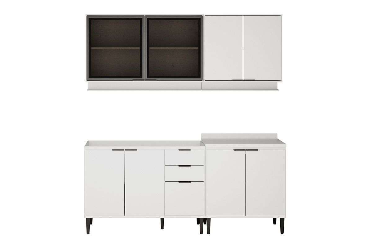 Cozinha Completa Carraro 4 Peças Alpha C4P178