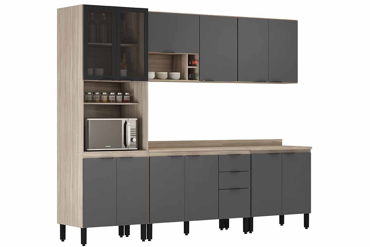 Cozinha Completa Demóbile 5 Peças Firenze C5P156