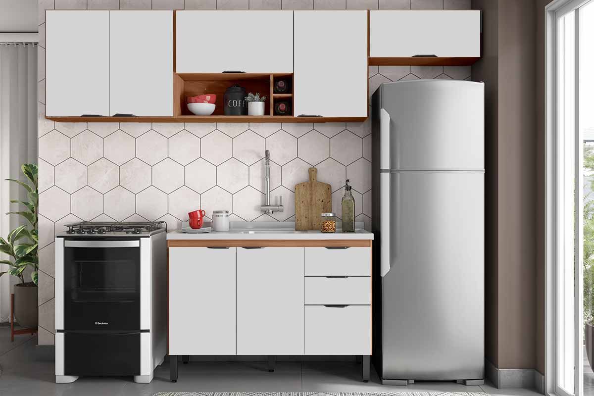 Cozinha Completa Demóbile 4 Peças Firenze C4P253