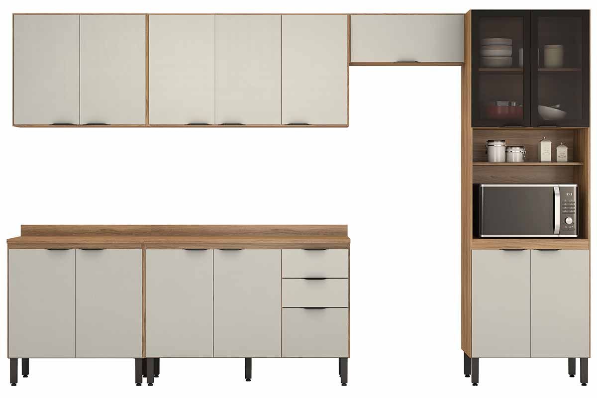 Cozinha Completa Demóbile 6 Peças Firenze C6P128