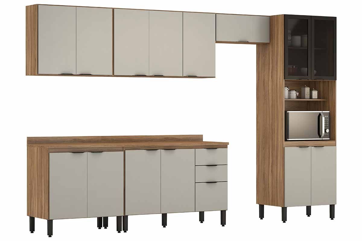 Cozinha Completa Demóbile 6 Peças Firenze C6P128