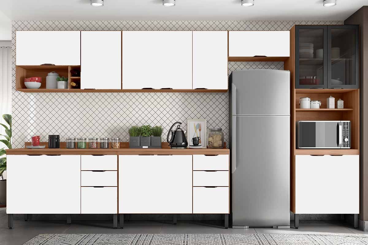 Cozinha Completa Demóbile 6 Peças Firenze C6P129