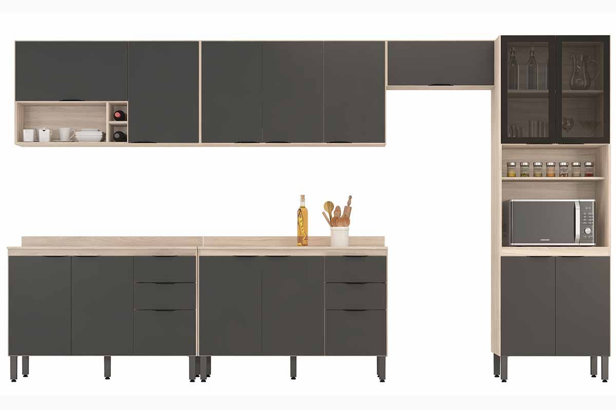 Cozinha Completa Demóbile 6 Peças Firenze C6P129
