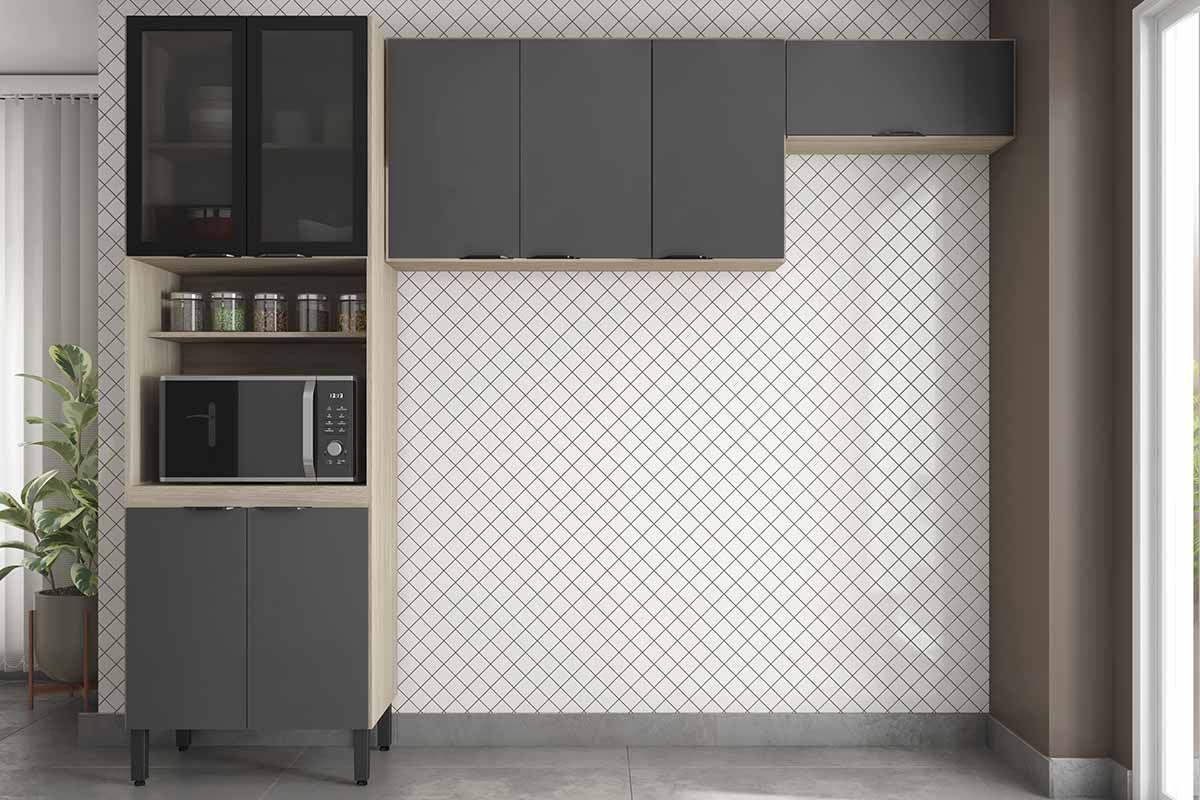 Cozinha Completa Demóbile 3 Peças Firenze C3P52
