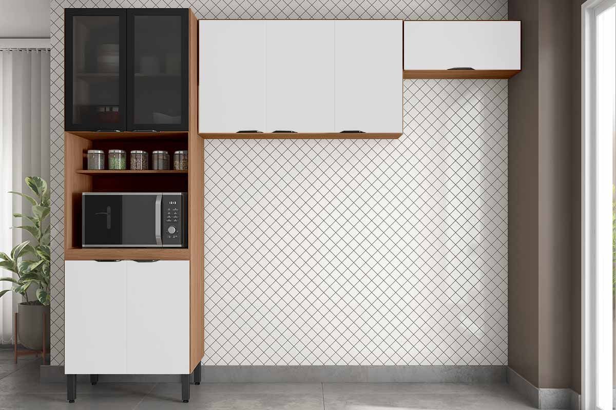 Cozinha Completa Demóbile 3 Peças Firenze C3P52