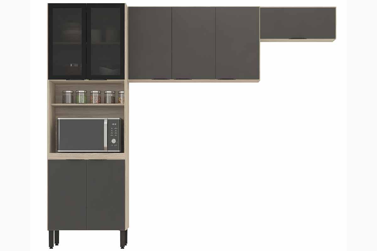 Cozinha Completa Demóbile 3 Peças Firenze C3P52