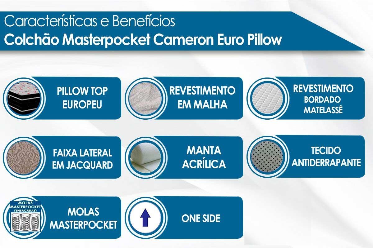 Colchão Molas Ensacadas Probel Cameron Colchão Molas Ensacadas Probel Cameron