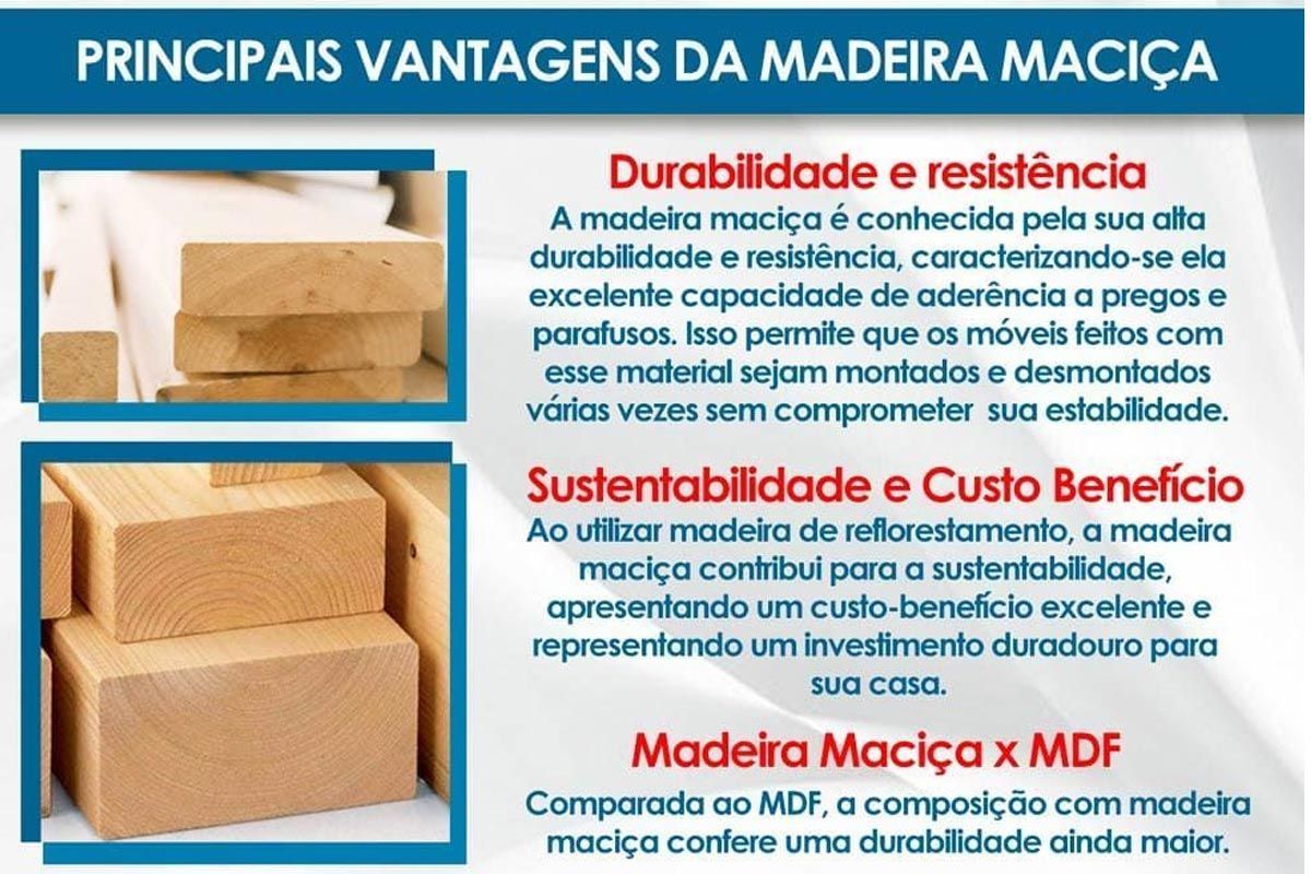 Sala Jantar Mesa Pietá Tampo Curvo 120cm+4 Cadeiras Dakota Madeira - Rufato