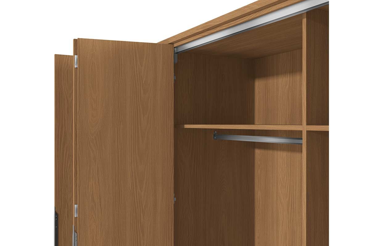 Guarda Roupa Casal 6 Portas e 4 Gavetas c/Pés CB03T581 Kappesberg