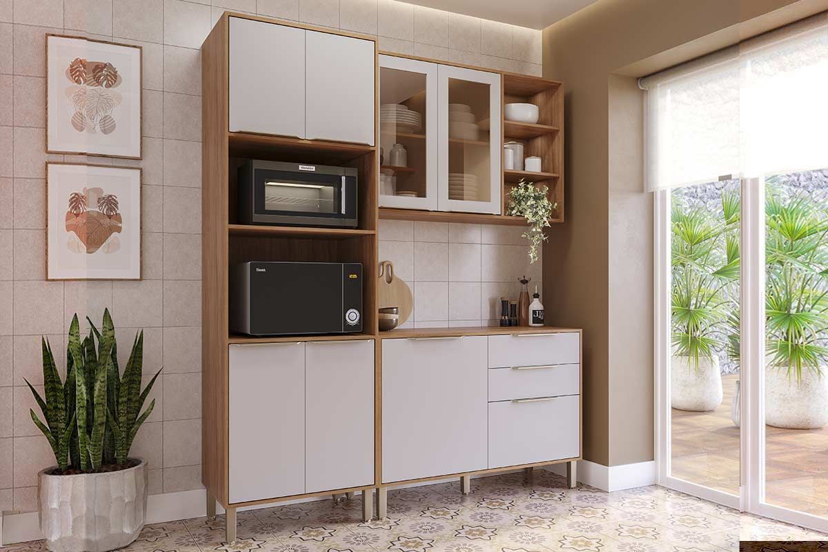 Cozinha Completa MGM 3 Peças Brilhante C3P55