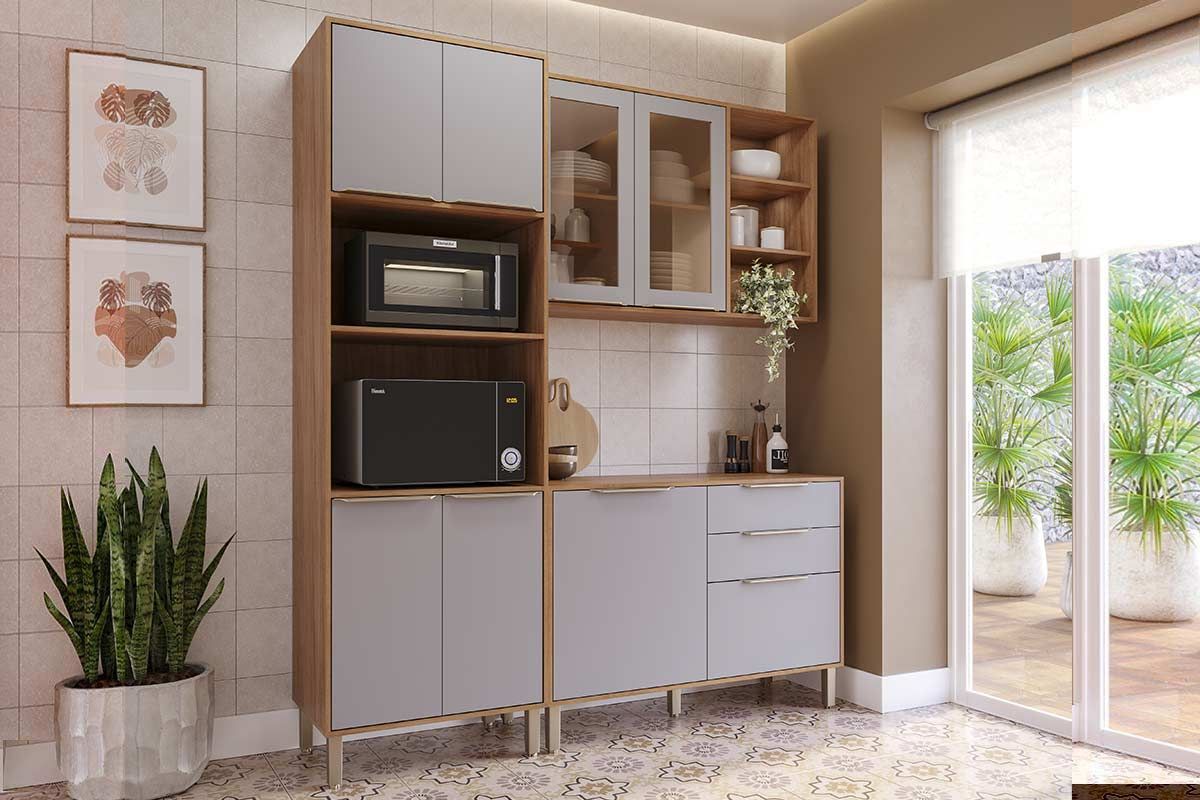 Cozinha Completa MGM 3 Peças Brilhante C3P55