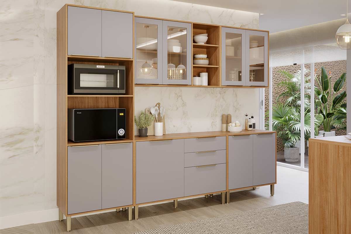 Cozinha Completa MGM 5 Peças Brilhante C5P161