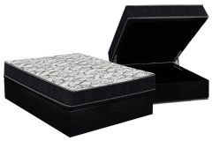 Cama Box Baú Filhão +Colchão D45 Airtech150 Ortobom