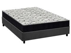 Cama Box Filhão +Colchão Ortopédico D45 Airtech150 Ortobom