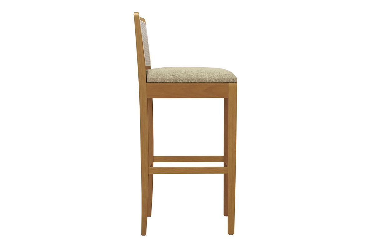 Banqueta Sala de Jantar Sara 1BMM005CA Premium Madeira Maciça Kit 2 Un Kappesberg