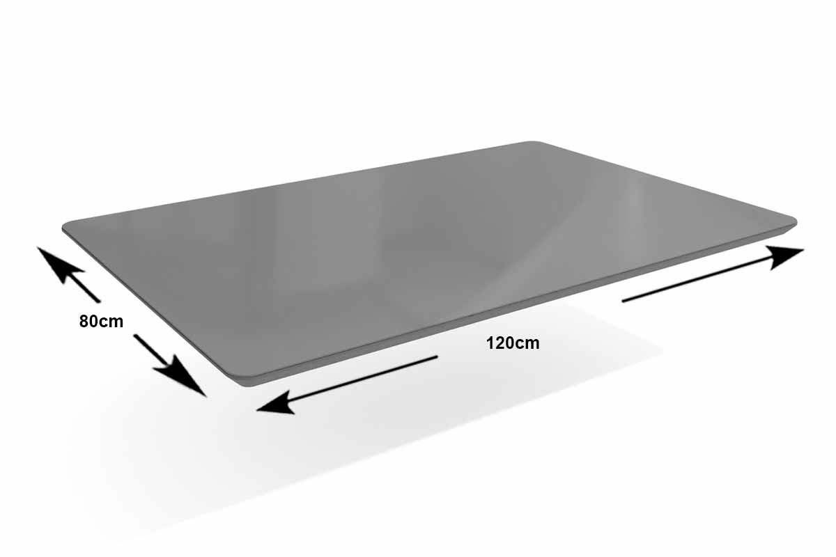Sala Jantar Mesa Elma Premium Madeira Maciça c/ Tampo Madeirado c/ Vidro 120x80cm e 4 Cadeiras Alice - Kappesberg