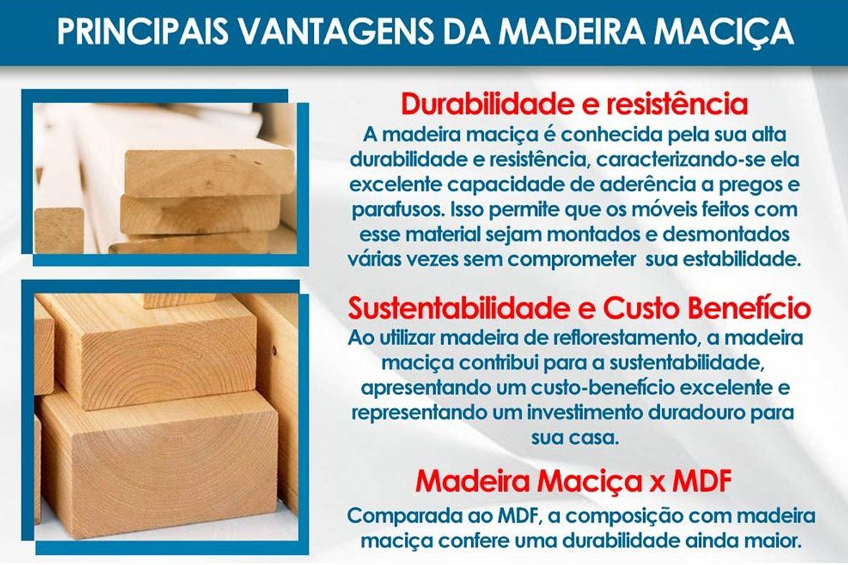 Sala Jantar Mesa Mira Premium Madeira Maciça c/ Tampo Madeirado c/ Vidro 200x100cm e 8 Cadeiras Lara - Kappesberg