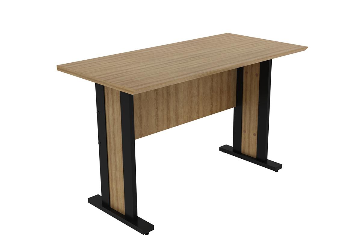 Mesa Computador ME-4194 Tecno MobiliAmêndoa/Preto Mesa Computador ME-4194 Tecno MobiliAmêndoa/Preto