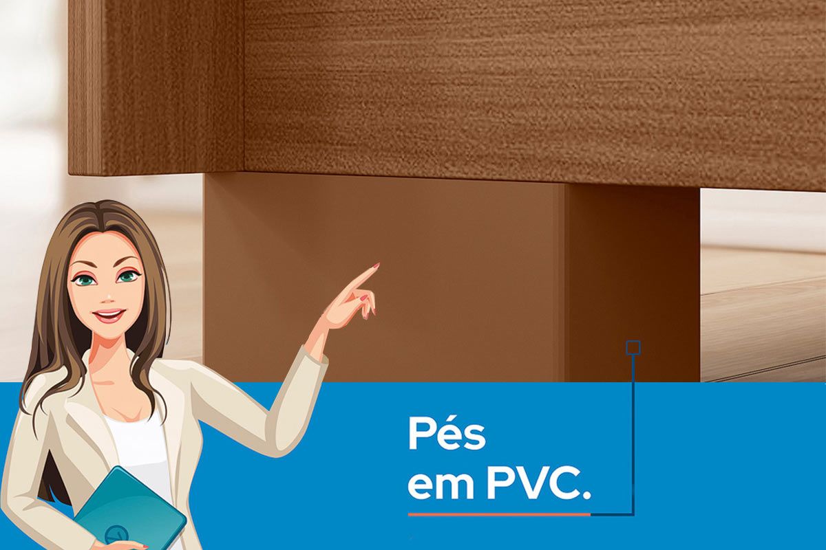 Cômoda Aruba 4 Gavetas S. Andirá