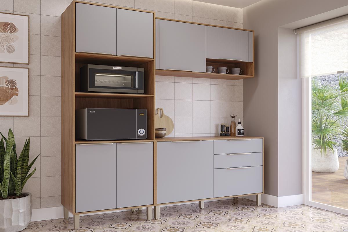 Cozinha Completa MGM 3 Peças Áurea C3P56