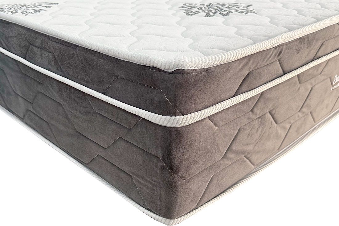 Cama Box CRC +Colchão Molas Essential Inovaflex