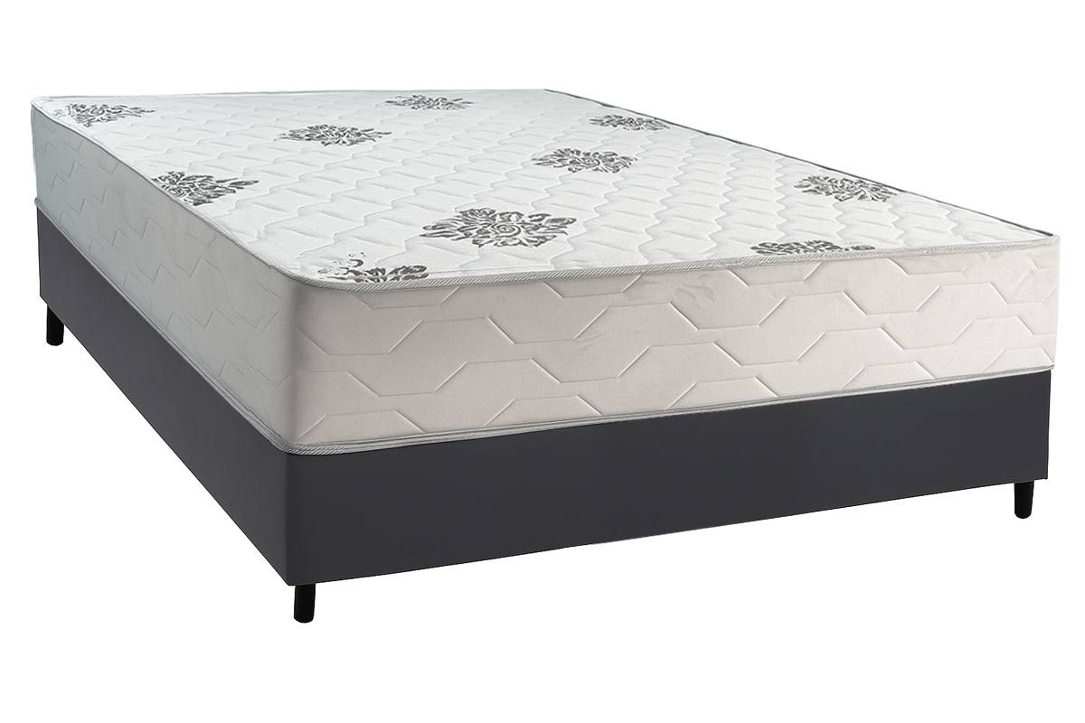 Cama Box CRC +Colchão Ortopédico Comfort Inovaflex