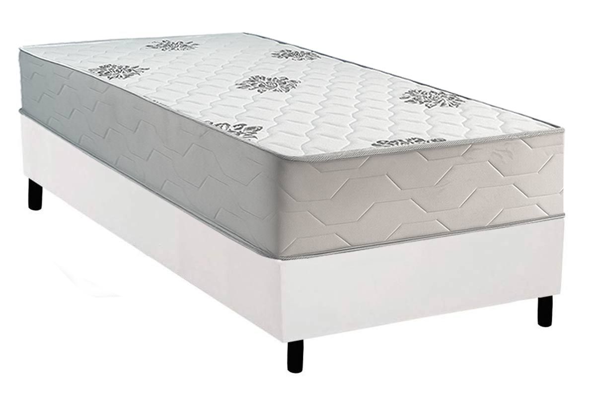 Cama Box CRC +Colchão Ortopédico Comfort Inovaflex