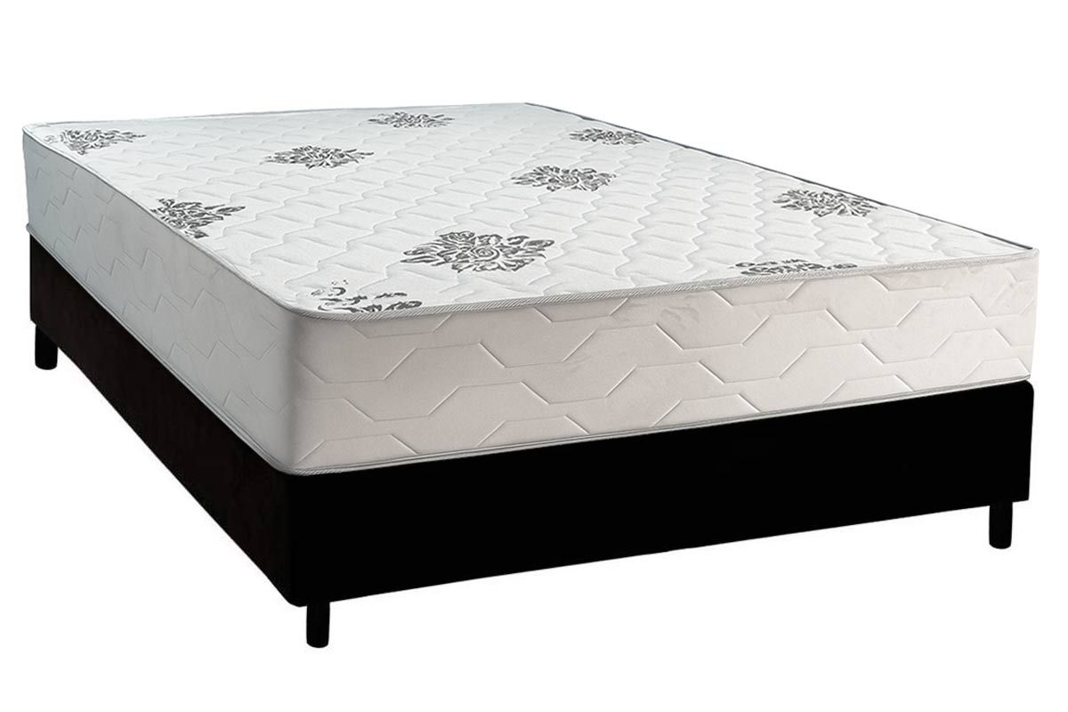 Cama Box CRC +Colchão Ortopédico Comfort Inovaflex