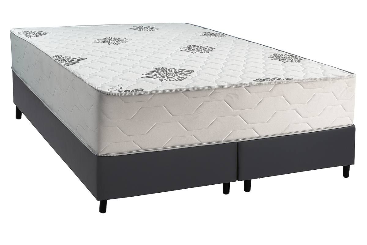 Cama Box CRC +Colchão Ortopédico Comfort Inovaflex