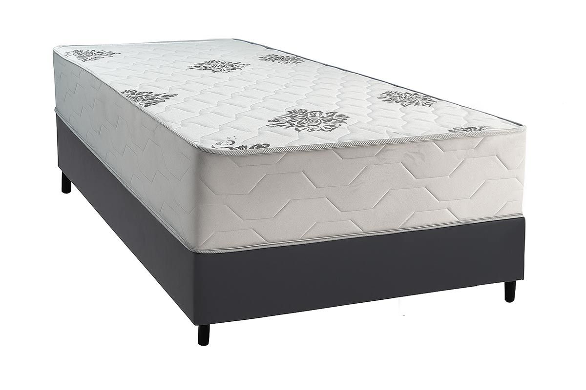 Cama Box CRC +Colchão Ortopédico Comfort Inovaflex