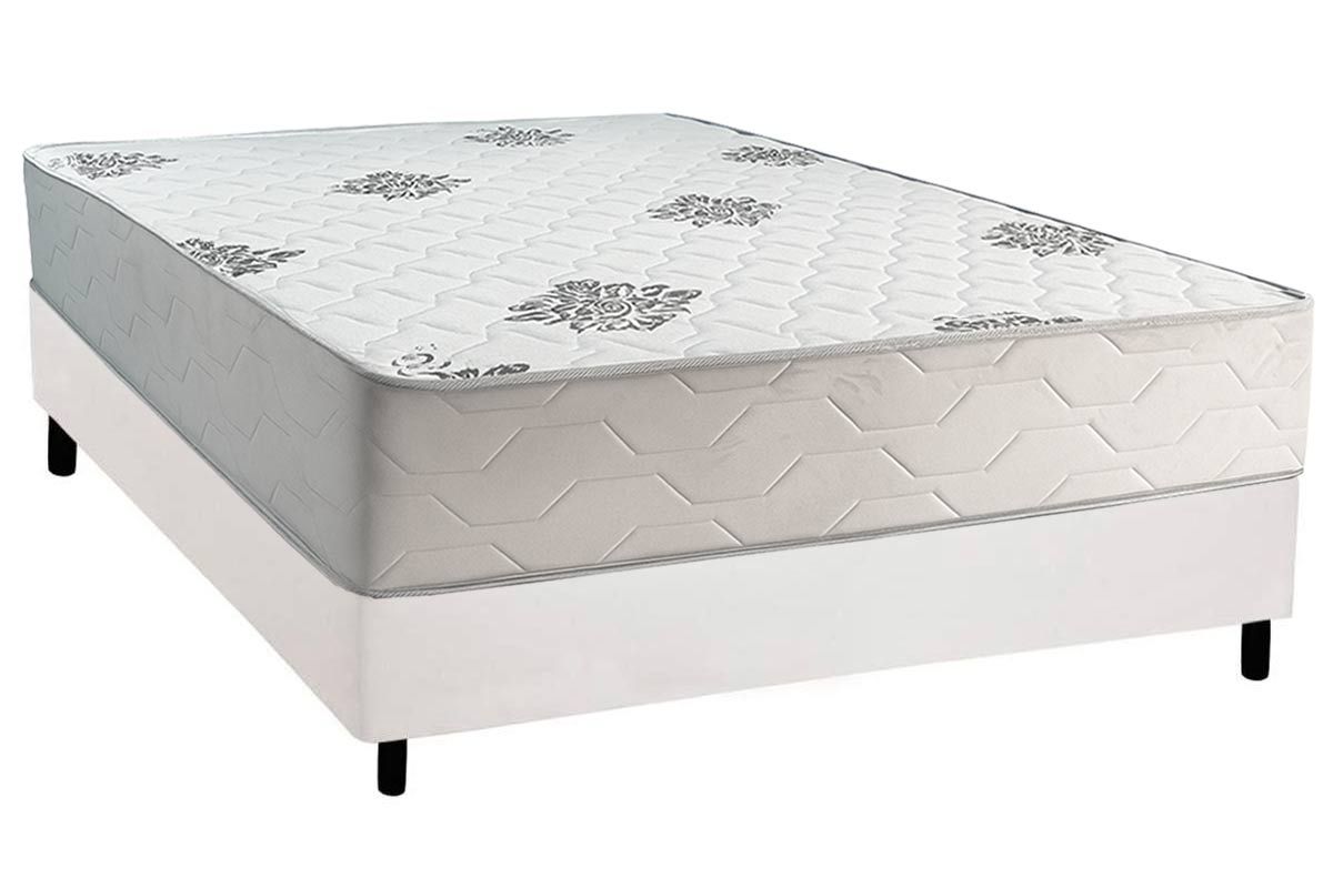 Cama Box CRC +Colchão Ortopédico Comfort Inovaflex