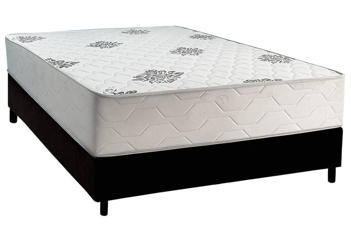 Cama Box CRC +Colchão Ortopédico Comfort Inovaflex