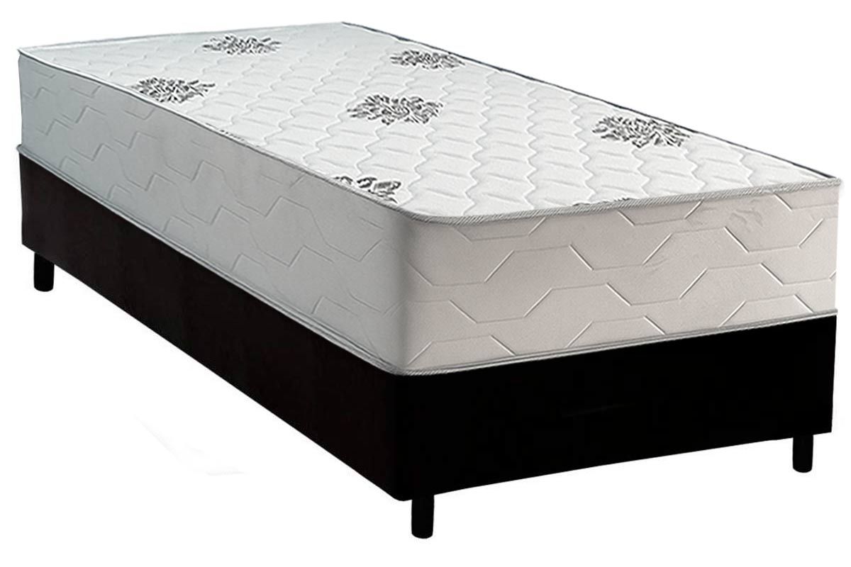 Cama Box CRC +Colchão Ortopédico Comfort Inovaflex