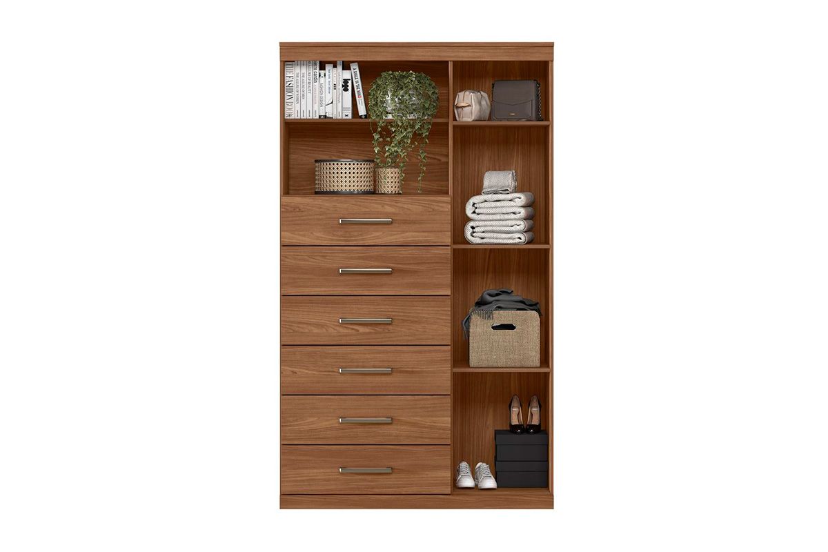 Conjunto Quarto Guarda Roupa + Cômoda QC247 S. Andirá
