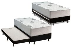 Cama Box c/Aux Filhão +Colchão Premium Inovaflex