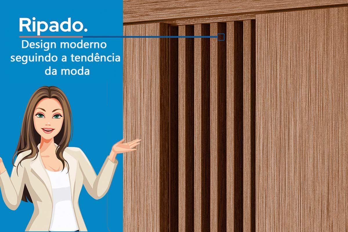 Conjunto Quarto Guarda Roupa + Cômoda QC268 S. Andirá