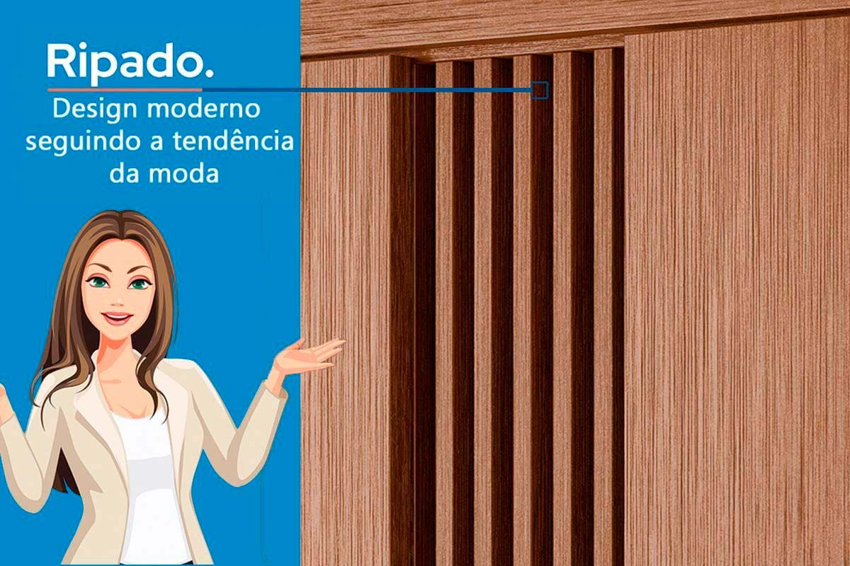 Conjunto Quarto Guarda Roupa + Cômoda QC307 S. Andirá