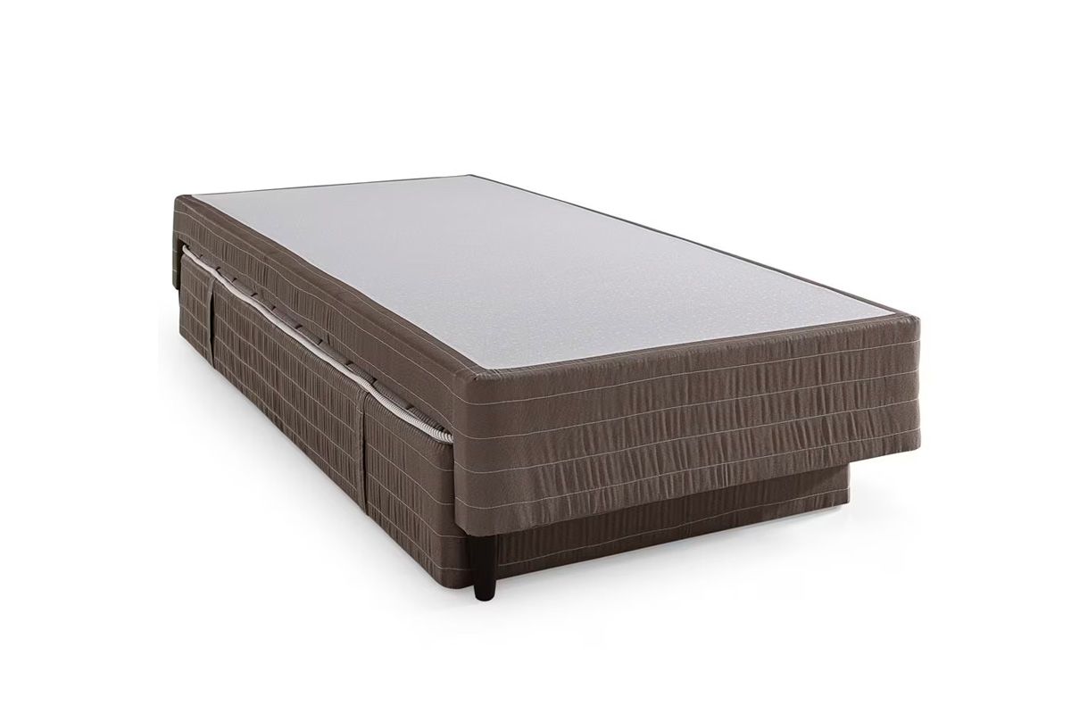 Cama Box c/Auxiliar Herval Hotel Molas MH1400Solteiro - 88x188x34 Cama Box c/Auxiliar Herval Hotel Molas MH1400Solteiro - 88x188x34